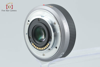 【中古】Panasonic パナソニック LUMIX G 20mm f/1.7 ASPH. H-H020