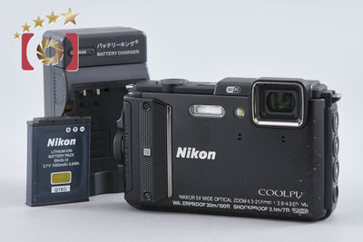 【中古】Nikon ニコン COOLPIX AW130 ブラック コンパクトデジタルカメラ
