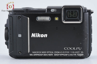 【中古】Nikon ニコン COOLPIX AW130 ブラック コンパクトデジタルカメラ