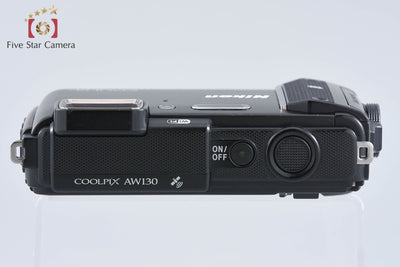 【中古】Nikon ニコン COOLPIX AW130 ブラック コンパクトデジタルカメラ