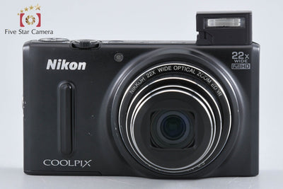 【中古】Nikon ニコン COOLPIX S9600 ブラック コンパクトデジタルカメラ