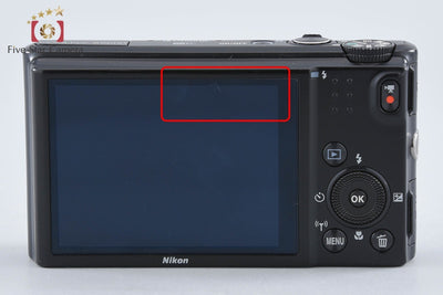 【中古】Nikon ニコン COOLPIX S9600 ブラック コンパクトデジタルカメラ