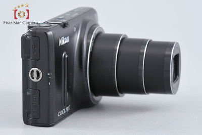 【中古】Nikon ニコン COOLPIX S9600 ブラック コンパクトデジタルカメラ