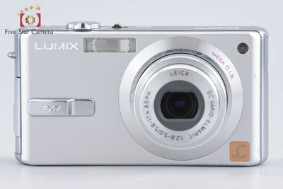 【中古】Panasonic パナソニック LUMIX DMC-FX7 シルキーシルバー コンパクトデジタルカメラ