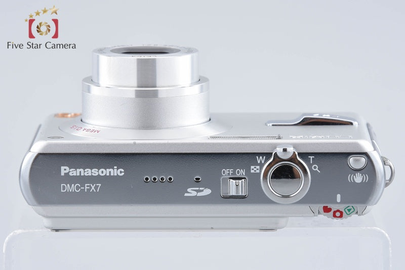 中古】Panasonic パナソニック LUMIX DMC-FX7 シルキーシルバー
