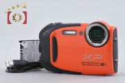 【中古】FUJIFILM 富士フイルム FINEPIX XP70 オレンジ コンパクトデジタルカメラ