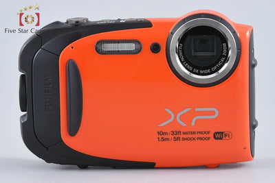 【中古】FUJIFILM 富士フイルム FINEPIX XP70 オレンジ コンパクトデジタルカメラ