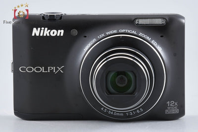 【中古】Nikon ニコン COOLPIX S6400 スマートブラック コンパクトデジタルカメラ