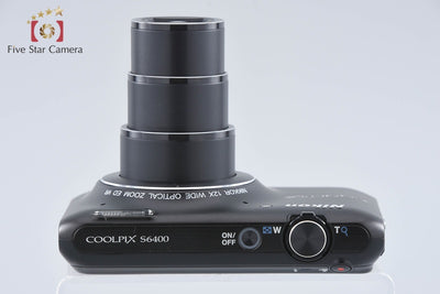 【中古】Nikon ニコン COOLPIX S6400 スマートブラック コンパクトデジタルカメラ