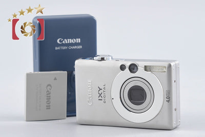 【中古】Canon キヤノン IXY Digital 50 シルバー コンパクトデジタルカメラ