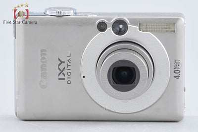 【中古】Canon キヤノン IXY Digital 50 シルバー コンパクトデジタルカメラ