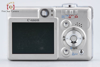 【中古】Canon キヤノン IXY Digital 50 シルバー コンパクトデジタルカメラ