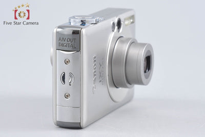 【中古】Canon キヤノン IXY Digital 50 シルバー コンパクトデジタルカメラ