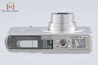 【中古】Canon キヤノン IXY Digital 50 シルバー コンパクトデジタルカメラ
