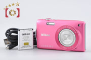 【中古】Nikon ニコン COOLPIX S3300 ストロベリーピンク コンパクトデジタルカメラ