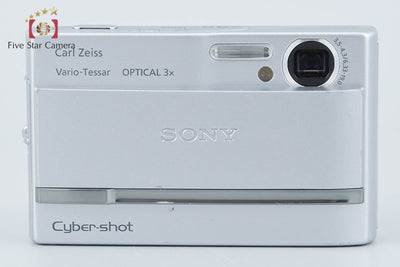 【中古】SONY ソニー Cyber-shot DSC-T9 シルバー デジタルスチルカメラ