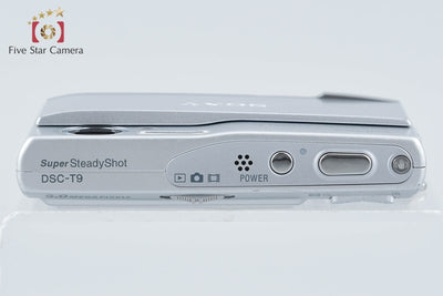 【中古】SONY ソニー Cyber-shot DSC-T9 シルバー デジタルスチルカメラ