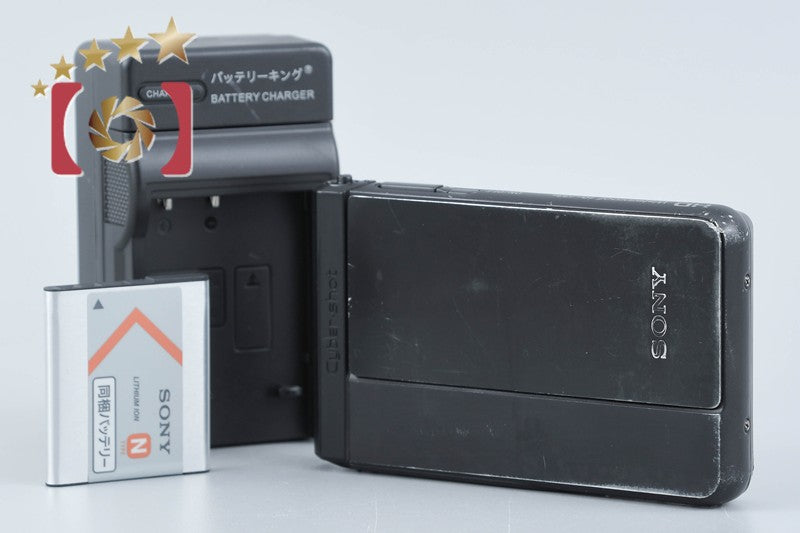 【中古】SONY ソニー Cyber-Shot DSC-TX30 ブラック デジタルスチルカメラ 海外版