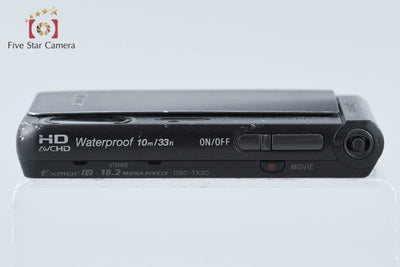 【中古】SONY ソニー Cyber-Shot DSC-TX30 ブラック デジタルスチルカメラ 海外版
