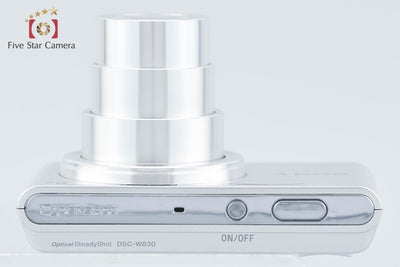 【中古】SONY ソニー Cyber-Shot DSC-W830 シルバー コンパクトデジタルカメラ