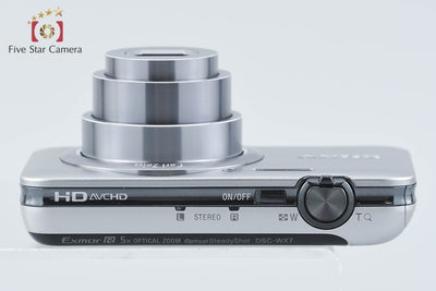 【中古】SONY ソニー Cyber-shot DSC-WX7 シルバー デジタルスチルカメラ