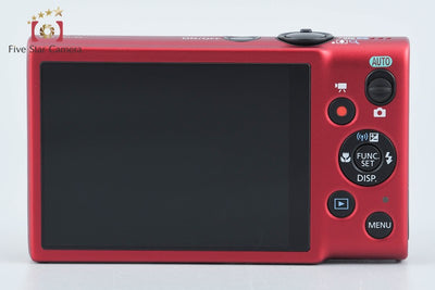 【中古】Canon キヤノン IXY 110F レッド コンパクトデジタルカメラ 元箱付き