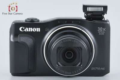 【中古】Canon キヤノン PowerShot SX710 HS ブラック コンパクトデジタルカメラ