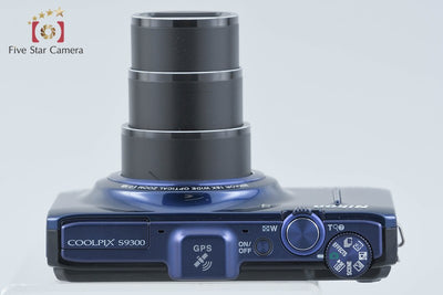【中古】Nikon ニコン COOLPIX S9300 ネイビーブルー コンパクトデジタルカメラ