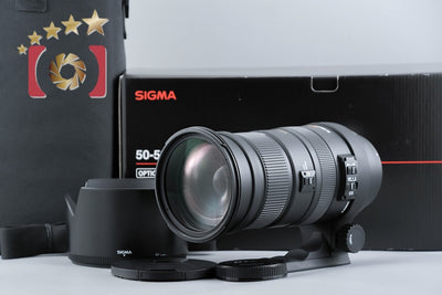 【中古】SIGMA シグマ APO 50-500mm f/4.5-6.3 DG OS HSM キヤノン用 元箱付き