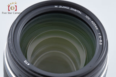 【中古】OLYMPUS オリンパス M.ZUIKO DIGITAL ED 100-400mm f/5-6.3 IS 元箱付き
