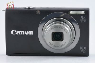 【中古】Canon キヤノン PowerShot A2300 ブラック コンパクトデジタルカメラ