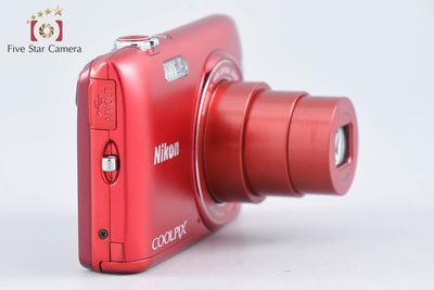 【中古】Nikon ニコン COOLPIX S3500 ラズベリーレッド コンパクトデジタルカメラ