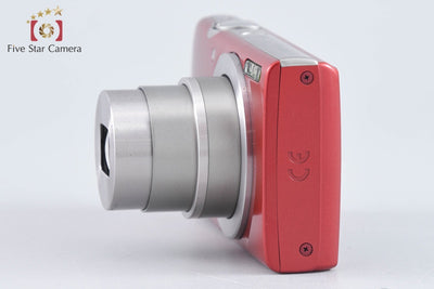 【中古】Canon キヤノン IXY 200 レッド コンパクトデジタルカメラ