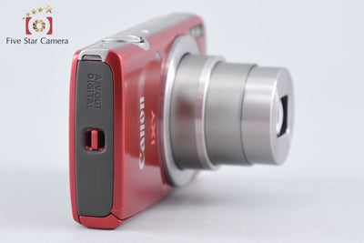 【中古】Canon キヤノン IXY 200 レッド コンパクトデジタルカメラ