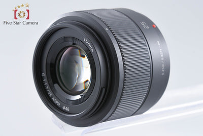 【中古】Panasonic パナソニック LUMIX G 25mm f/1.7 ASPH. H-H025 ブラック