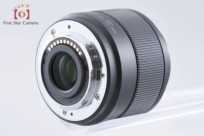 【中古】Panasonic パナソニック LUMIX G 25mm f/1.7 ASPH. H-H025 ブラック