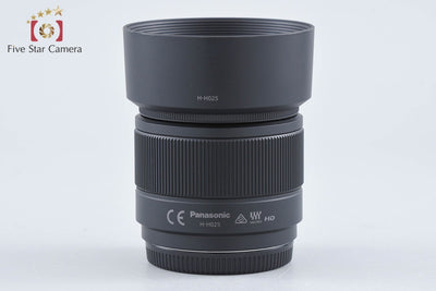 【中古】Panasonic パナソニック LUMIX G 25mm f/1.7 ASPH. H-H025 ブラック