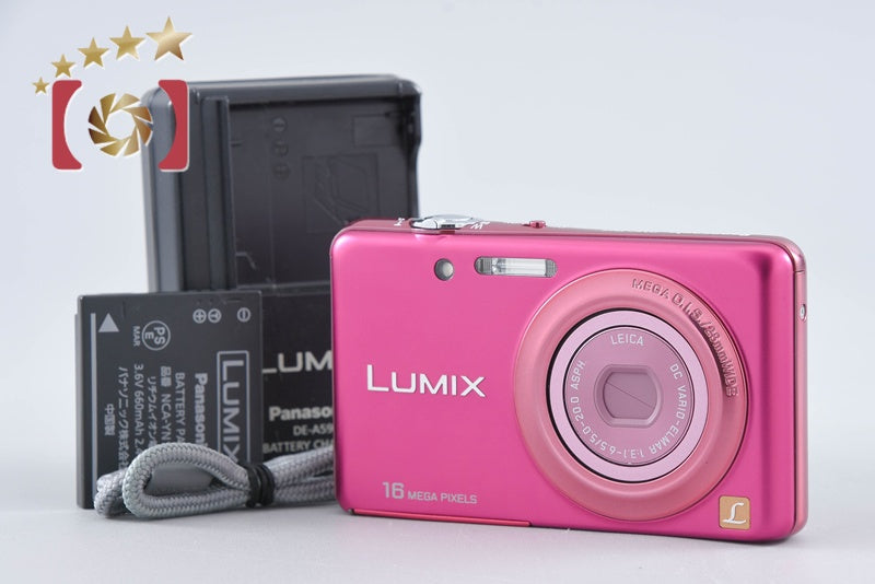 【中古】Panasonic パナソニック LUMIX DMC-FH7 パッションピンク コンパクトデジタルカメラ
