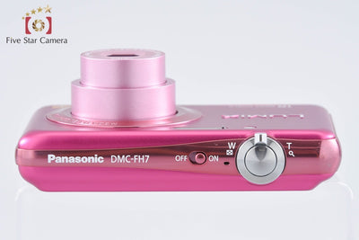 【中古】Panasonic パナソニック LUMIX DMC-FH7 パッションピンク コンパクトデジタルカメラ