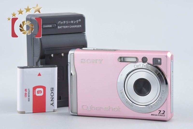 【中古】SONY ソニー Cyber-shot DSC-W80 ピンク コンパクトデジタルカメラ