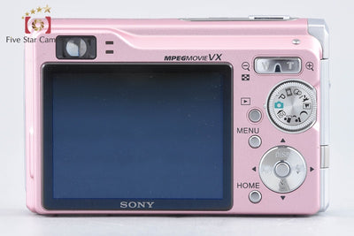 【中古】SONY ソニー Cyber-shot DSC-W80 ピンク コンパクトデジタルカメラ