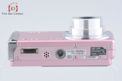 【中古】SONY ソニー Cyber-shot DSC-W80 ピンク コンパクトデジタルカメラ