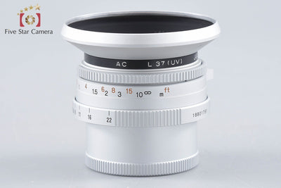 【中古】MINOLTA ミノルタ G-ROKKOR 28mm f/3.5 シルバー L39ライカスクリューマウント 元箱付き