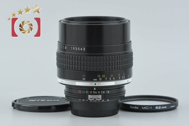 【中古】Nikon ニコン Ai-S NIKKOR 105mm f/1.8