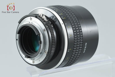 【中古】Nikon ニコン Ai-S NIKKOR 105mm f/1.8