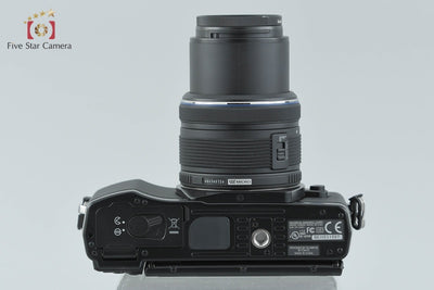 【中古】OLYMPUS オリンパス OM-D E-M5 ブラック + M.ZUIKO DIGITAL 14-42mm f/3.5-5.6 II R シャッター回数僅少