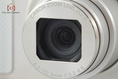 【中古】Canon キヤノン PowerShot SX620 HS ホワイト コンパクトデジタルカメラ