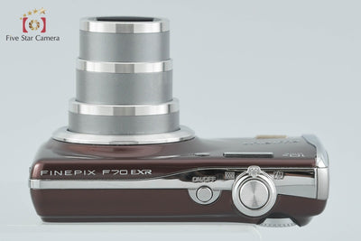 【中古】FUJIFILM 富士フイルム FinePix F70EXR ブラウン コンパクトデジタルカメラ