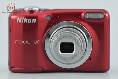 【中古】Nikon ニコン COOLPIX A10 レッド コンパクトデジタルカメラ