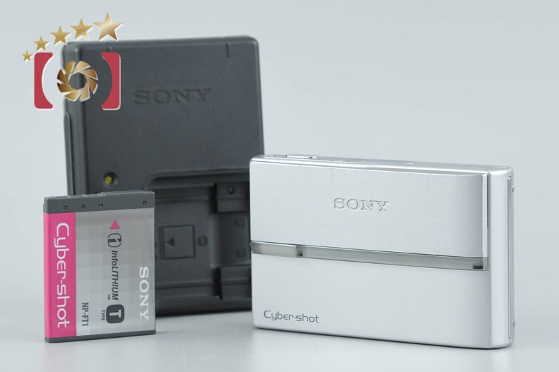 【中古】SONY ソニー Cyber-shot DSC-T9 シルバー デジタルスチルカメラ